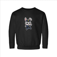 Police Officer Bunny Toddler Sweatshirt