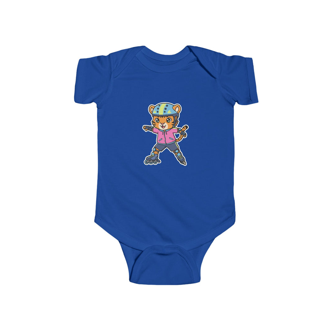 Rollerblader Tiger Shortsleeve Infant Bodysuit