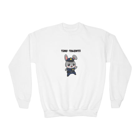 Police Officer Bunny Youth Sweatshirt