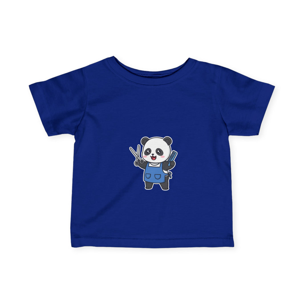Barber Panda Infant T-Shirt