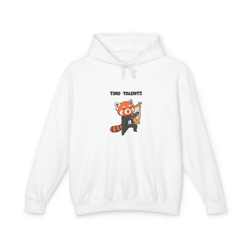 Harp Player Red Panda Adult Hoodie (Unisex)