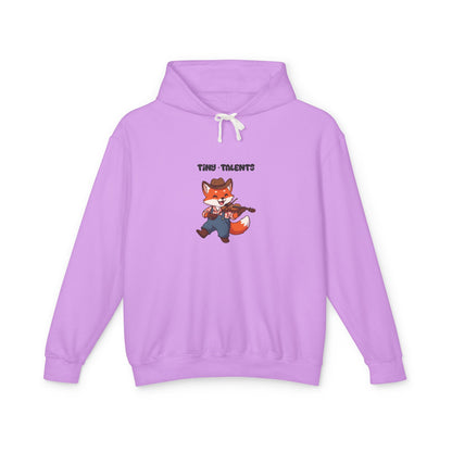 Fiddle Player Fox Adult Hoodie (Unisex)