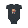 Banjo Player Dog Shortsleeve Infant Bodysuit