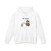 Firefighter Dog Adult Hoodie (Unisex)