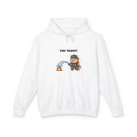 Firefighter Dog Adult Hoodie (Unisex)