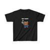 Badminton Player Cow Youth T-Shirt