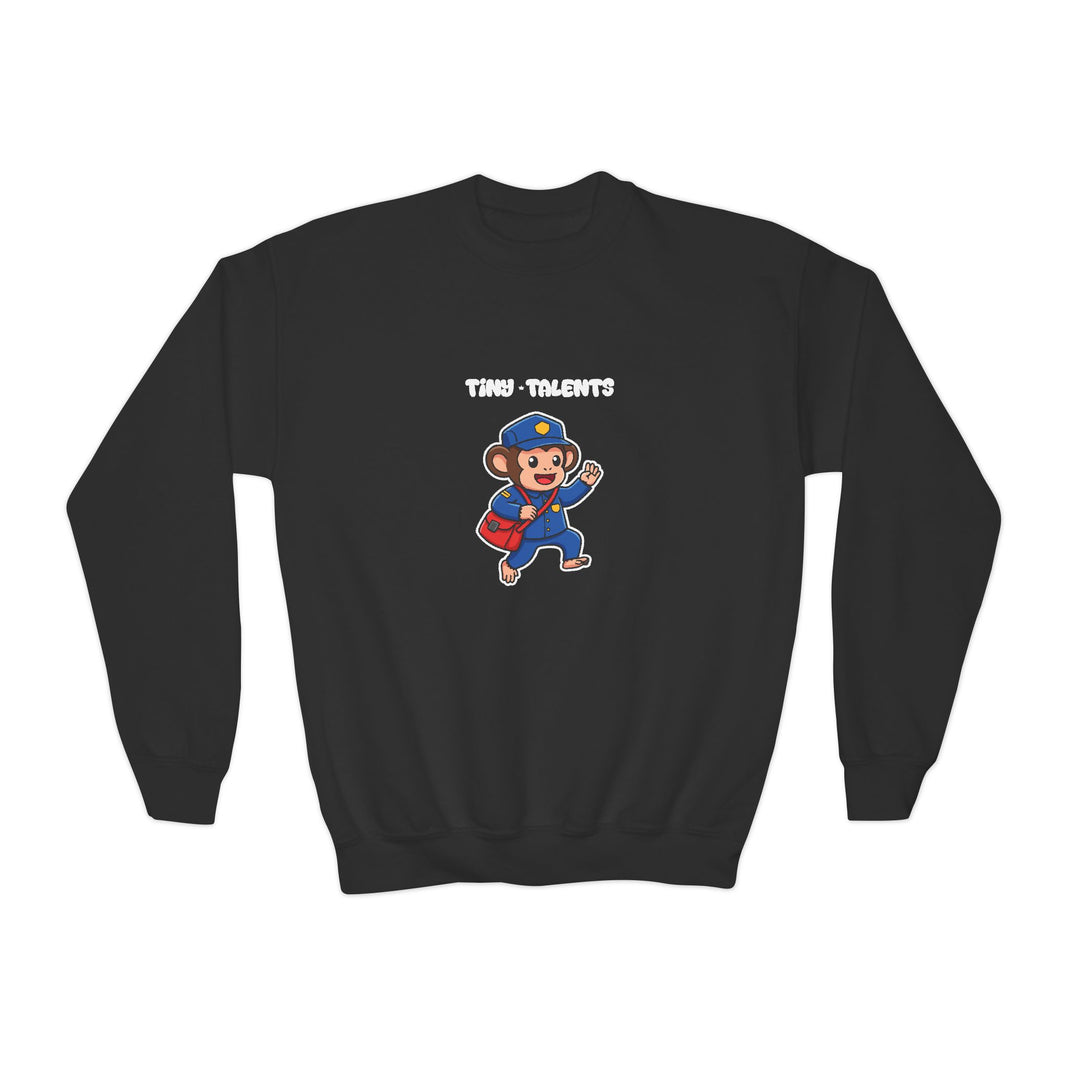 Mailman Chimpanzee Youth Sweatshirt