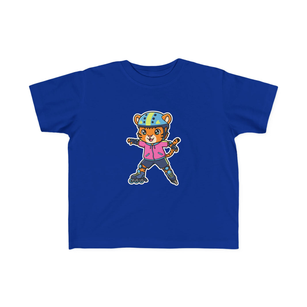 Rollerblader Tiger Toddler T-Shirt