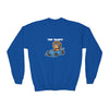 Racecar Driver Lion Youth Sweatshirt
