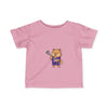 Lacrosse Player Dog Infant T-Shirt