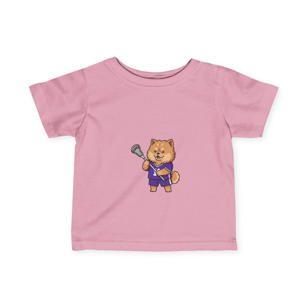Lacrosse Player Dog Infant T-Shirt