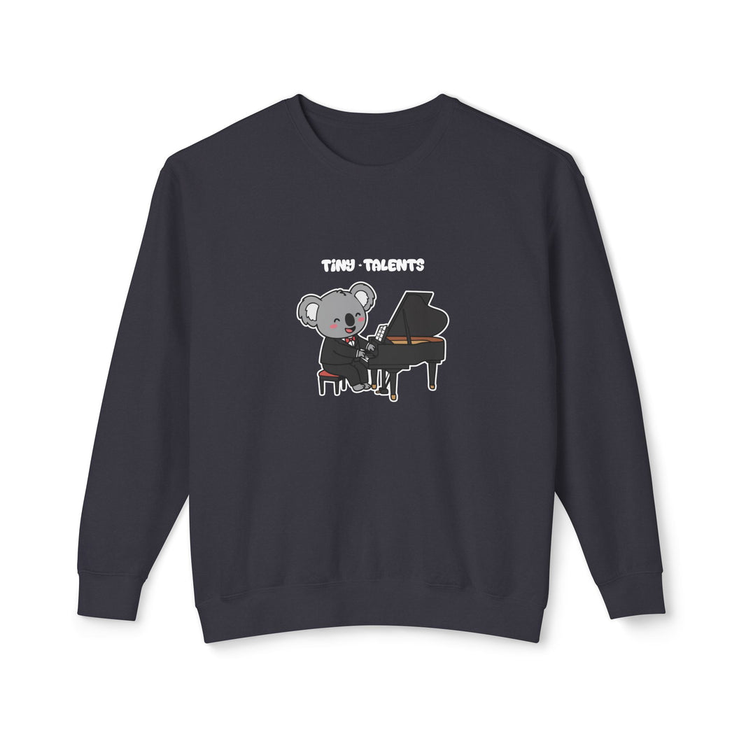 Piano Player Koala Adult Sweatshirt (Unisex)
