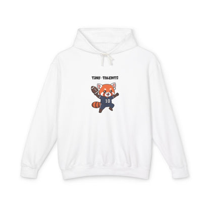Football Player Red Panda Adult Hoodie (Unisex)
