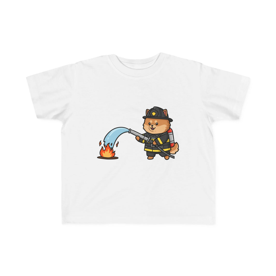 Firefighter Dog Toddler T-Shirt