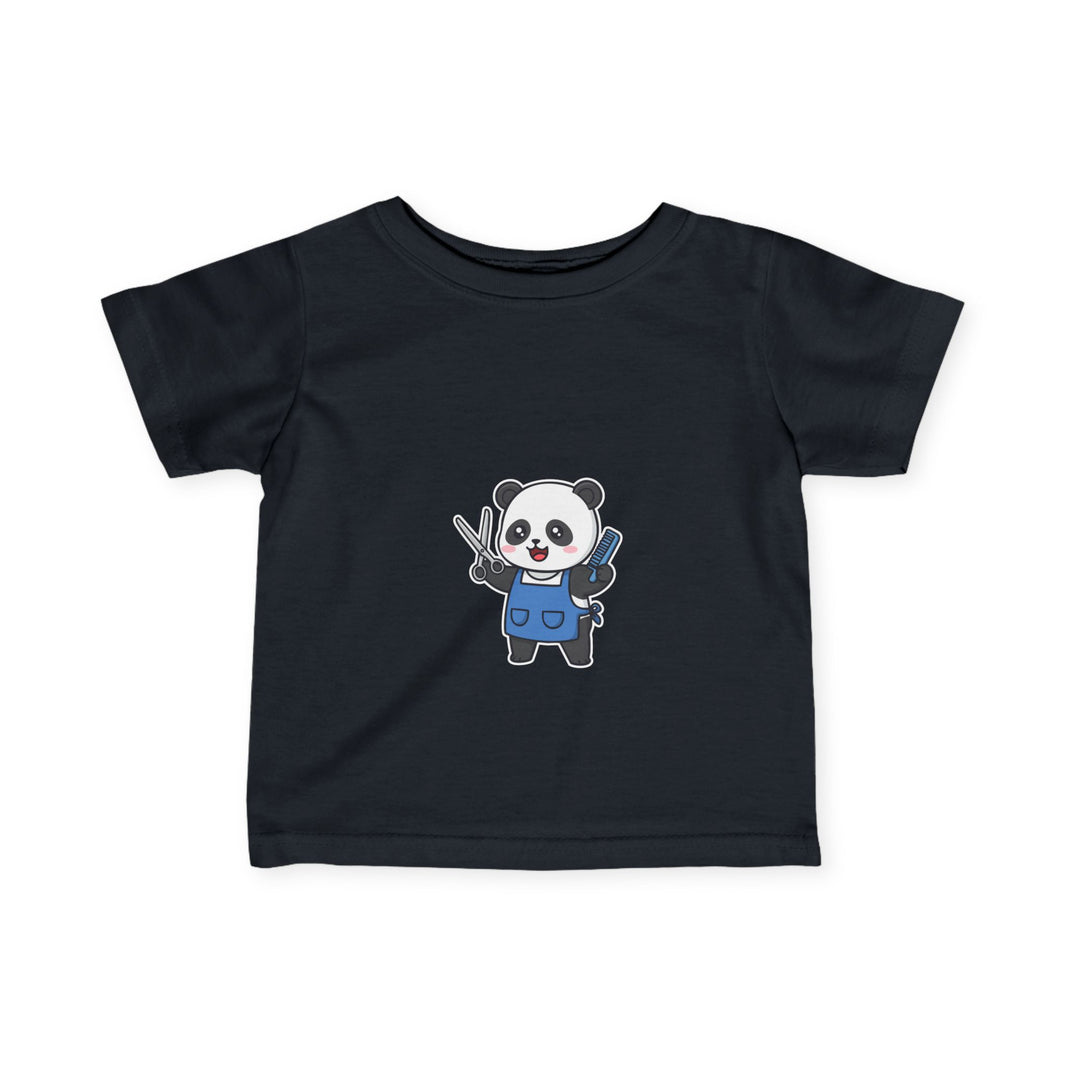 Barber Panda Infant T-Shirt