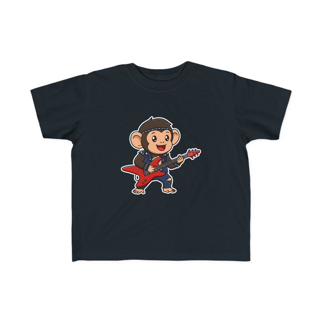 Guitar Chimpanzee Toddler T-Shirt