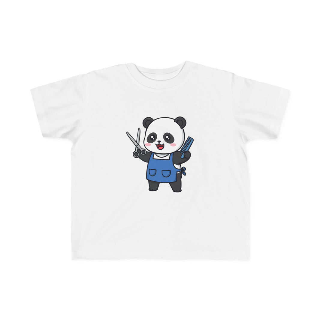 Barber Panda Toddler T-Shirt