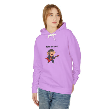 Guitar Chimpanzee Adult Hoodie (Unisex)