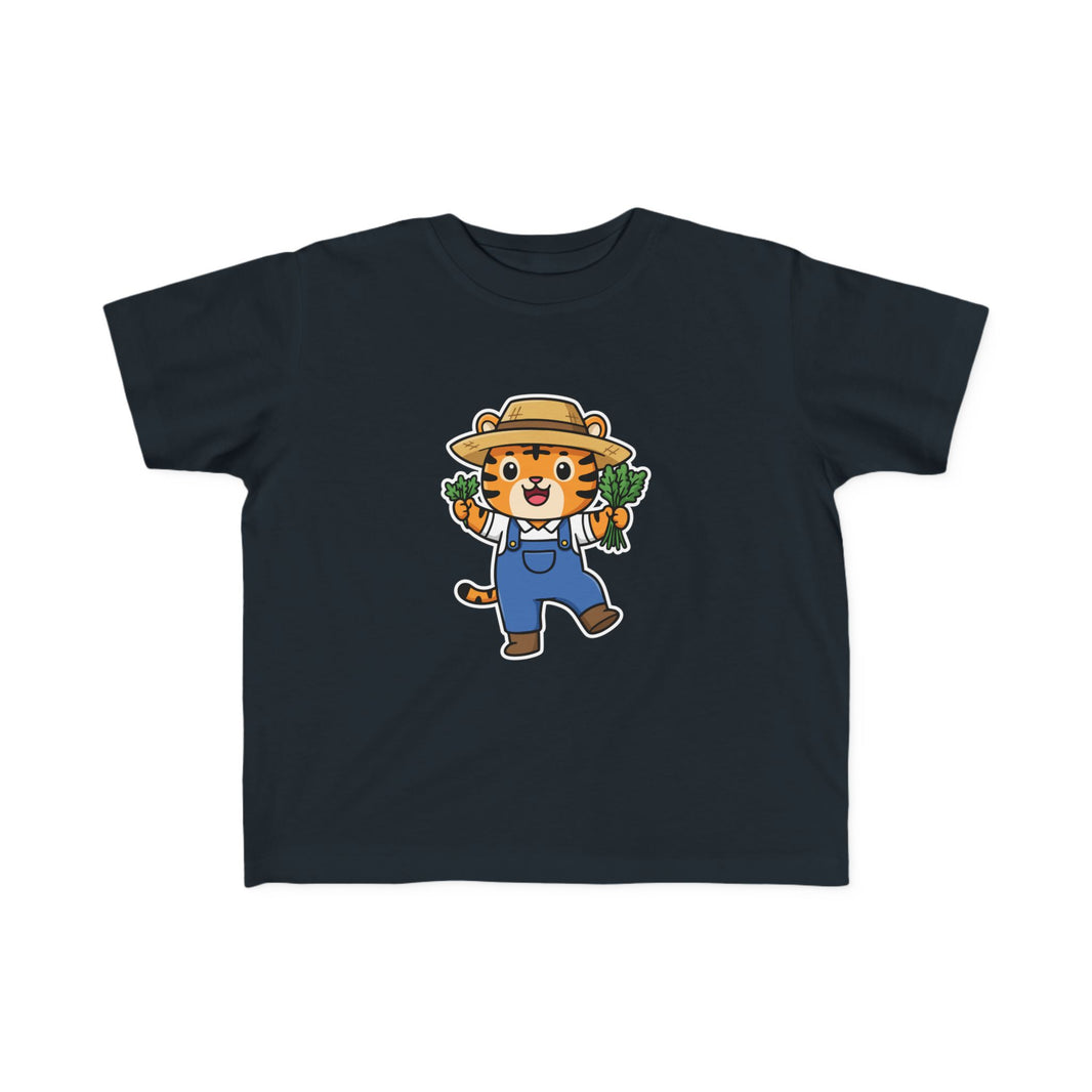 Farmer Tiger Toddler T-Shirt