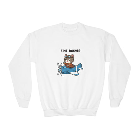 Pilot Cat Youth Sweatshirt