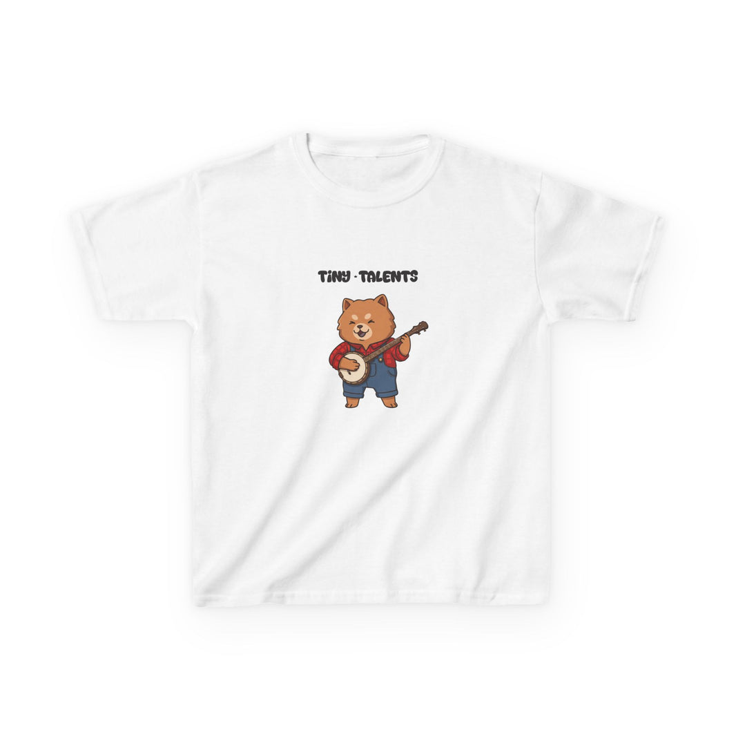 Banjo Player Dog Youth T-Shirt