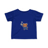 Badminton Player Cow Infant T-Shirt