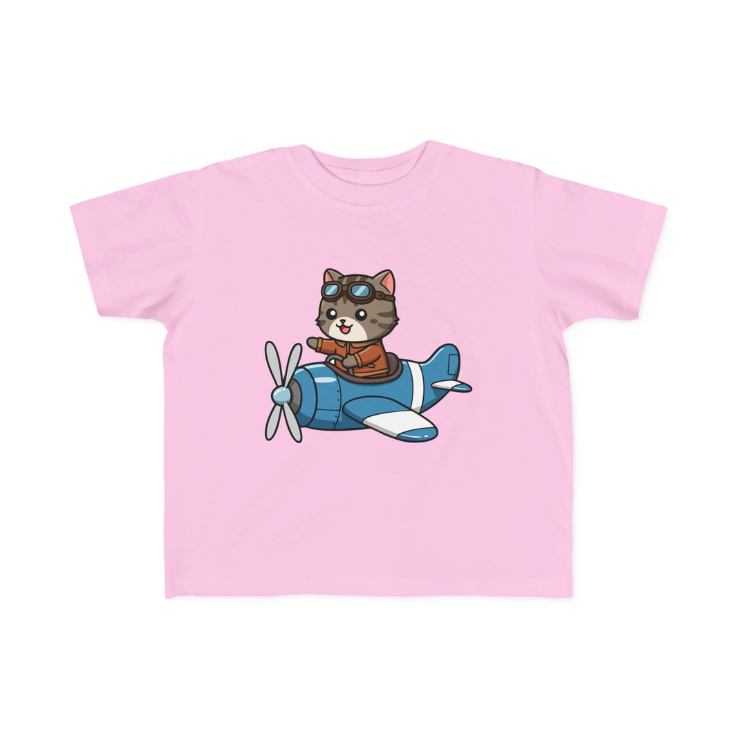 Pilot Cat Toddler T-Shirt