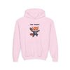 Football Player Red Panda Youth Hoodie