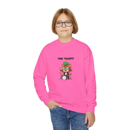 Drummer Tiger Youth Sweatshirt