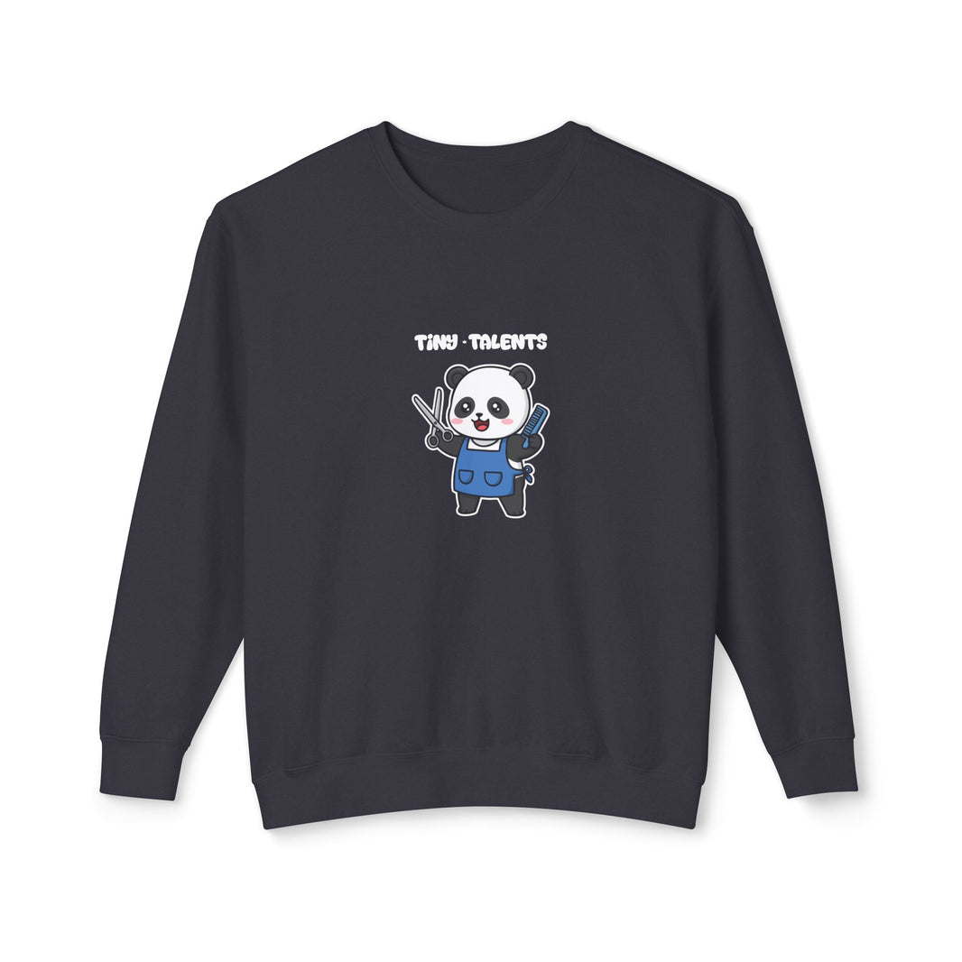 Barber Panda Adult Sweatshirt (Unisex)