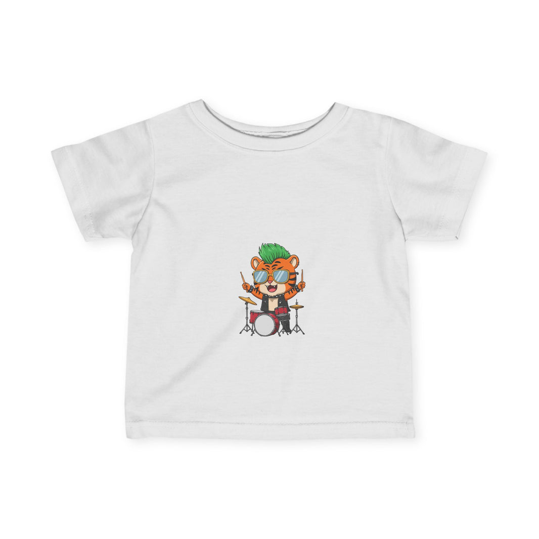 Drummer Tiger Infant T-Shirt
