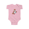 Astronaut Fox Shortsleeve Infant Bodysuit