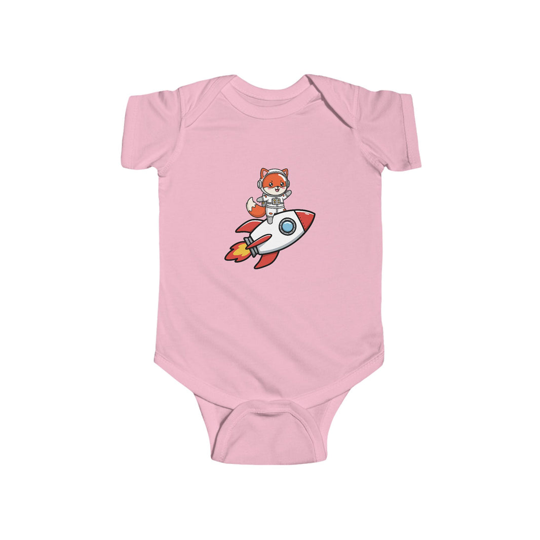 Astronaut Fox Shortsleeve Infant Bodysuit