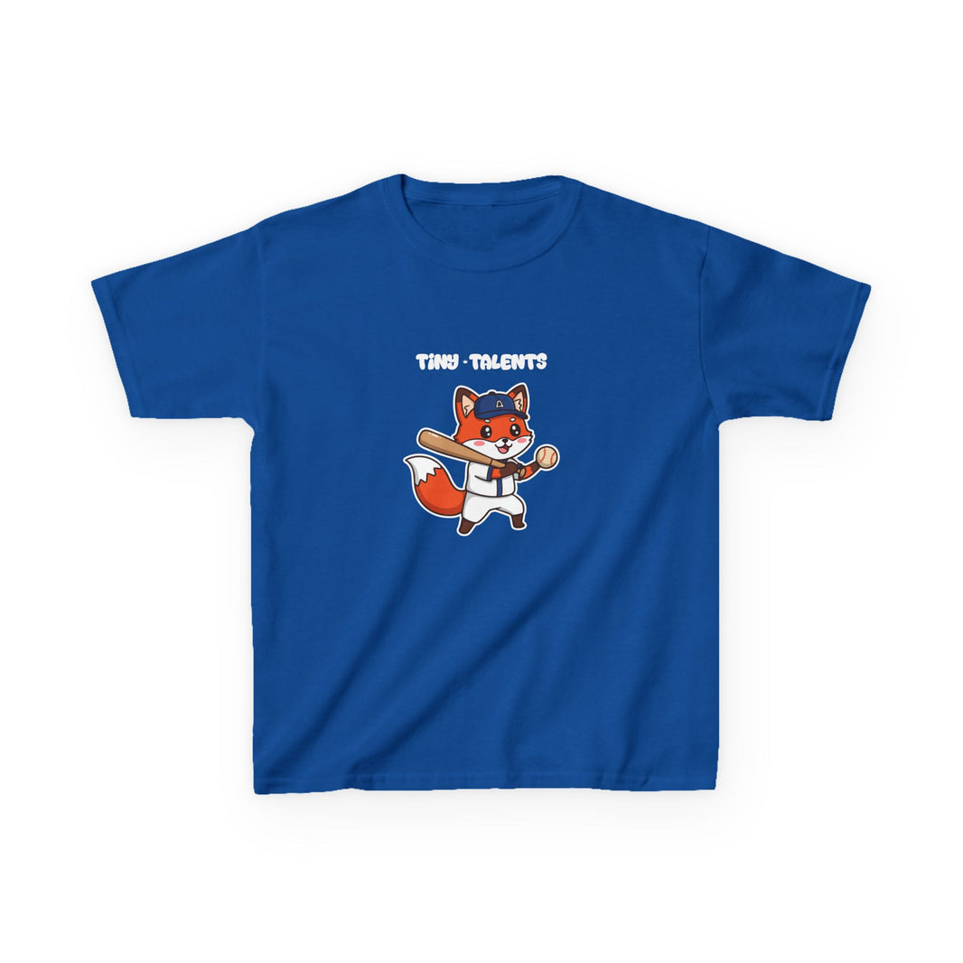 Baseball Player Fox Youth T-Shirt
