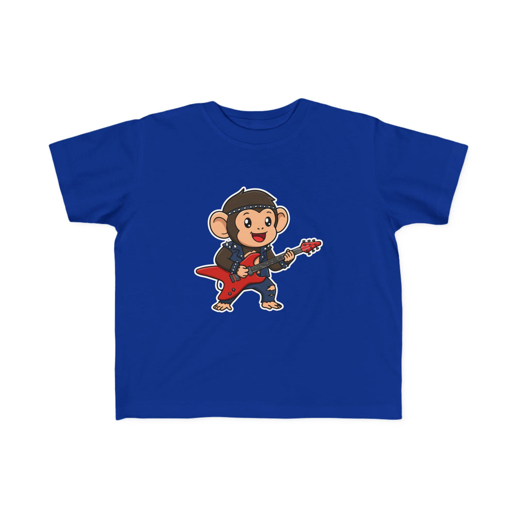 Guitar Chimpanzee Toddler T-Shirt