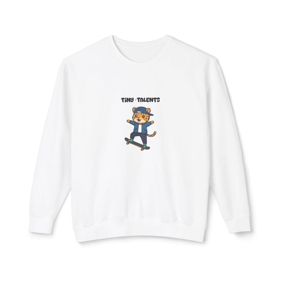 Skateboarder Jaguar Adult Sweatshirt (Unisex)