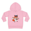 Baseball Player Fox Toddler Hoodie