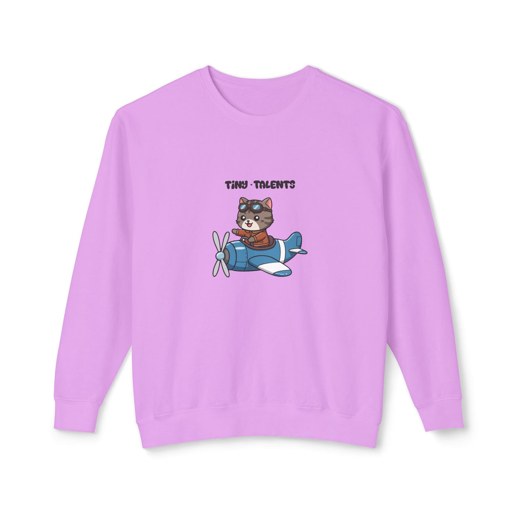 Pilot Cat Adult Sweatshirt (Unisex)