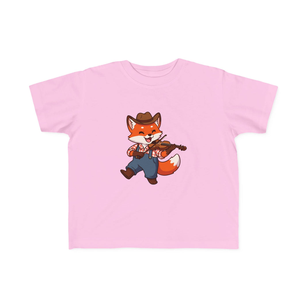 Fiddle Player Fox Toddler T-Shirt