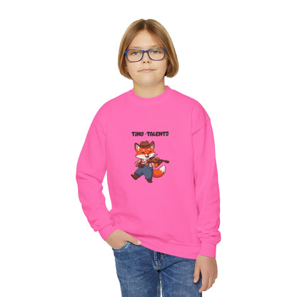 Fiddle Player Fox Youth Sweatshirt