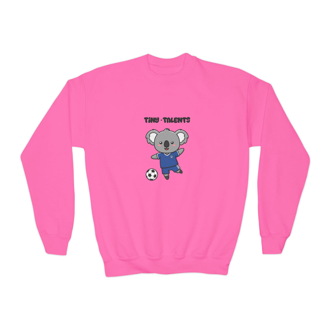 Soccer Player Koala Youth Sweatshirt