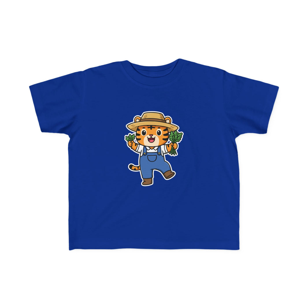 Farmer Tiger Toddler T-Shirt