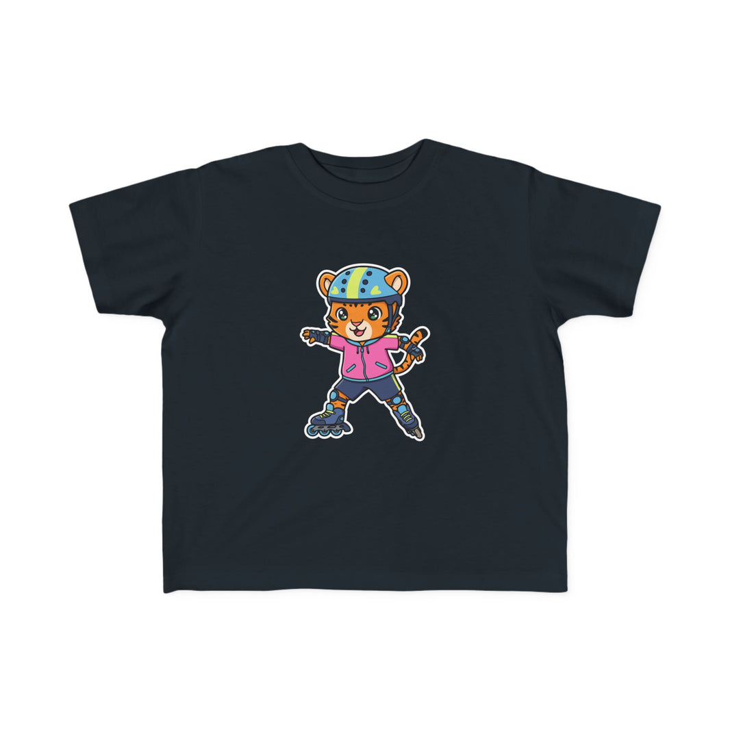 Rollerblader Tiger Toddler T-Shirt
