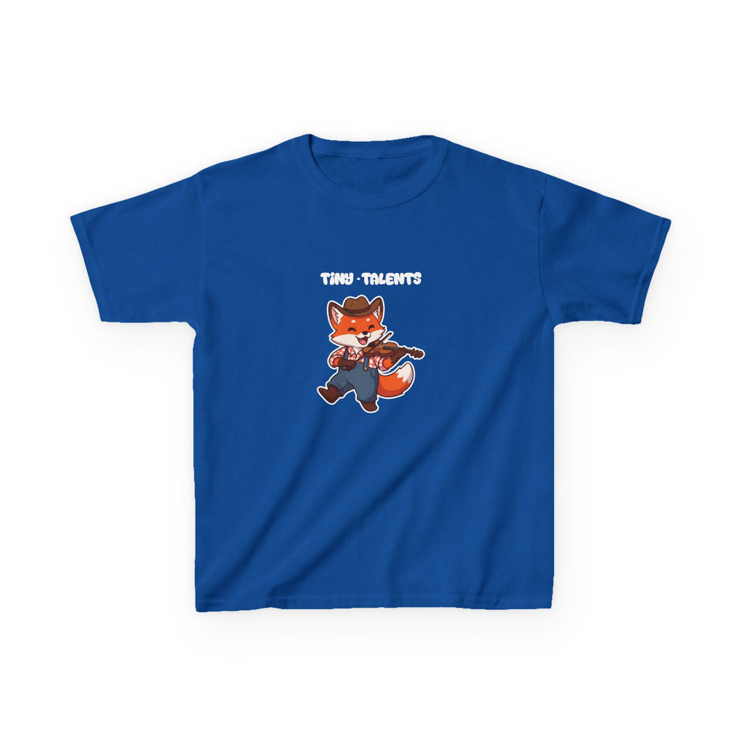 Fiddle Player Fox Youth T-Shirt