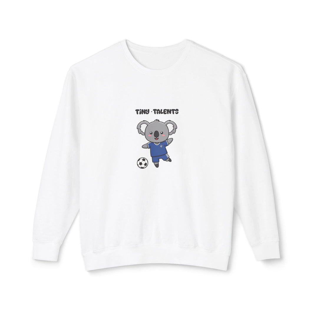 Soccer Player Koala Adult Sweatshirt (Unisex)