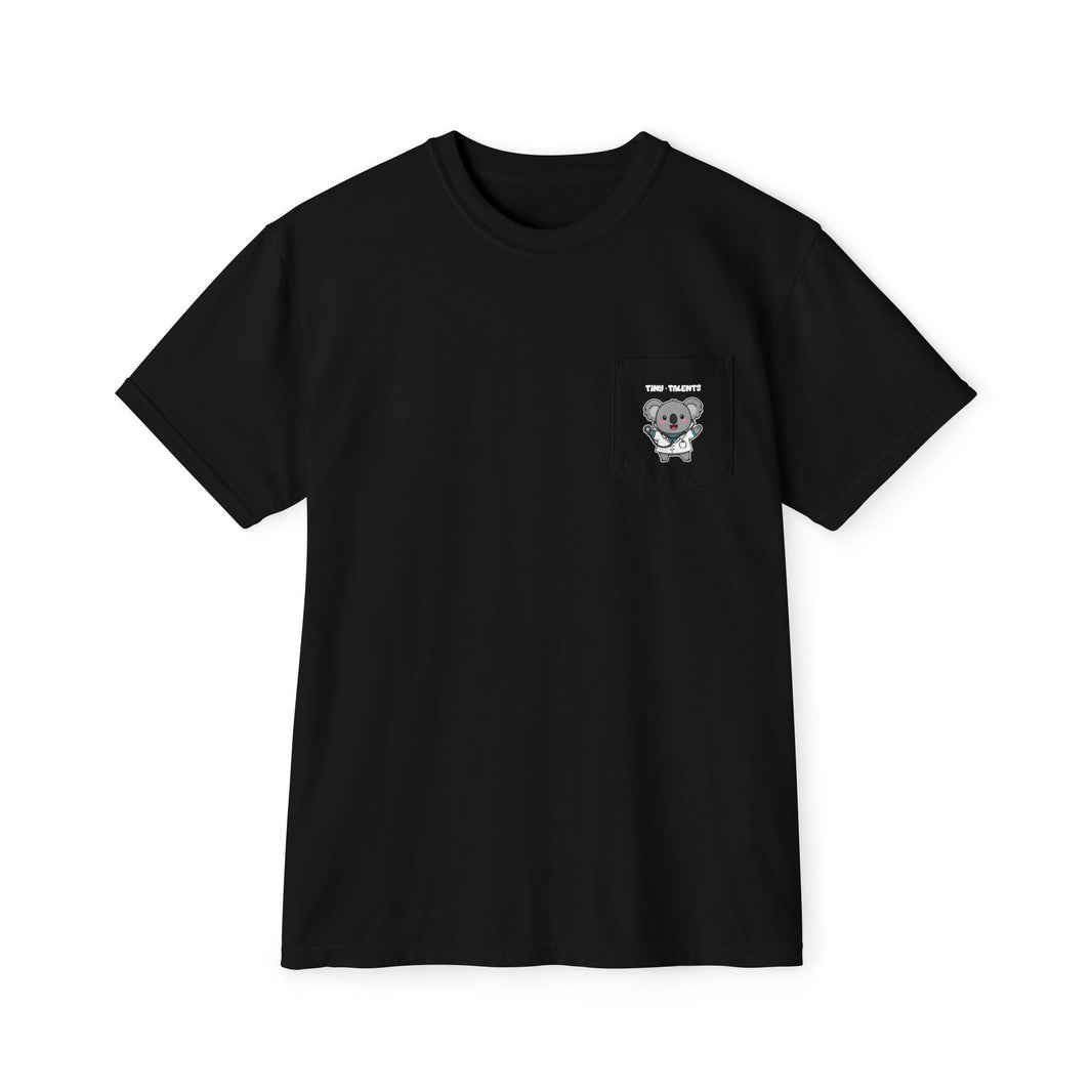 Doctor Koala Adult Pocket T-Shirt (Unisex)