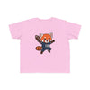 Football Player Red Panda Toddler T-Shirt