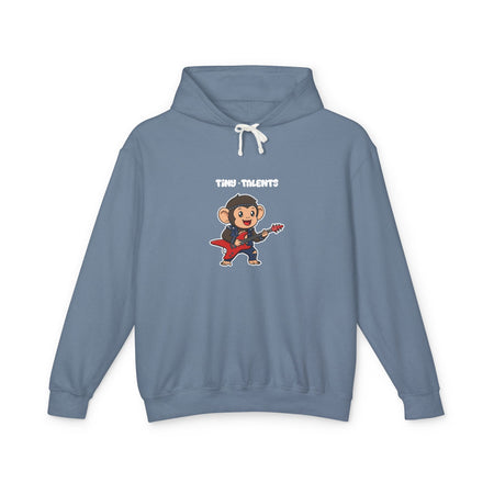 Guitar Chimpanzee Adult Hoodie (Unisex)