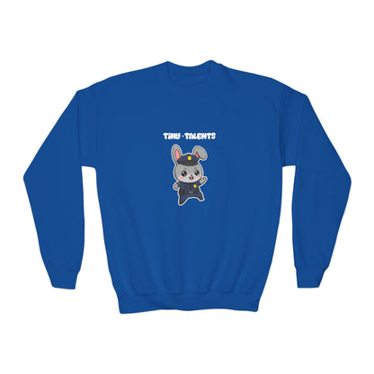 Police Officer Bunny Youth Sweatshirt