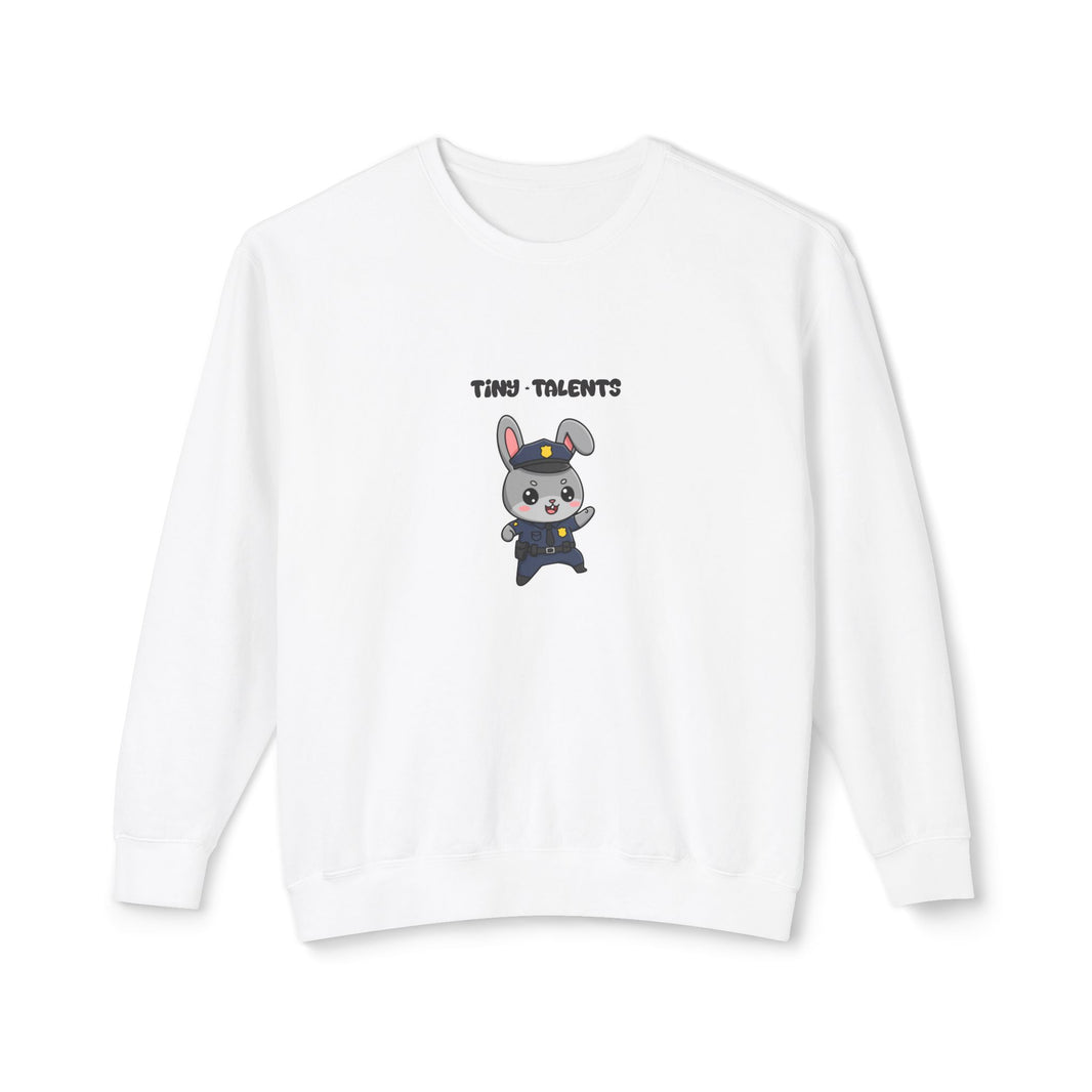 Police Officer Bunny Adult Sweatshirt (Unisex)